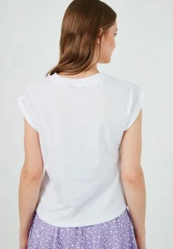LELA Basic - T-Shirt Basic - White -LELA Winkel cea1a1b1aece46f6af74f3cab3190f10