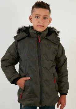 LELA Regular Fit - Winterjas - Dark Khaki