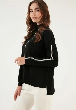 LELA Trui - Black-Ecru -LELA Winkel d1473d6ad0414615baa882acbba81bb4