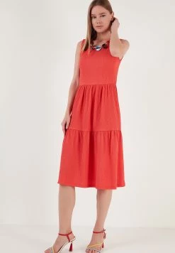 LELA Regular Fit - Jurk - Vermilion 13 LELA Regular Fit - Jurk - Vermilion -LELA Winkel d1a1bc7a8c7c4641a686f01c6d9126dd