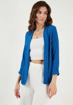 LELA Regular Fit - Vest - Royal Blue -LELA Winkel d1ae3cd2ec084dae9360db07f4132f5a