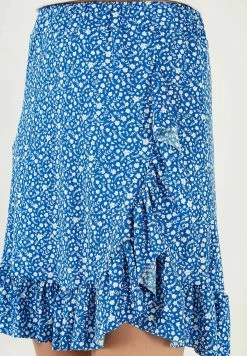 LELA High Waist - Wikkelrok - Blue -LELA Winkel d4ebad80f43845c699b1249820785828