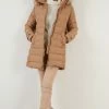 LELA Regular Fit - Winterjas - Camel -LELA Winkel d52fe4347ffa472a8040d2437cbda648