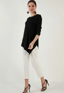 LELA Regular Fit - Blouse - Black -LELA Winkel d5533ae082fb4601b370f9ced190c401