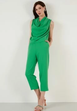 LELA Two Piece Set - Regular Fit - Broek - Green