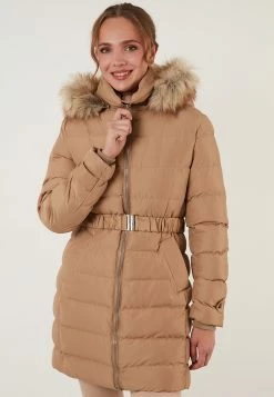 LELA Regular Fit - Winterjas - Camel -LELA Winkel d631c80c88094c5d97da1a7c910ad2a4