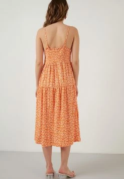 LELA Regular Fit - Jerseyjurk - Orange Color -LELA Winkel d888b99a045f4087ace2ed48cad9eb6d