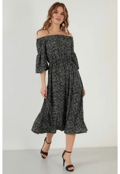 LELA Slim Fit - Jurk - Black