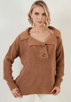 LELA Trui - Camel -LELA Winkel da513e0c212d4867a4353d6afee51555