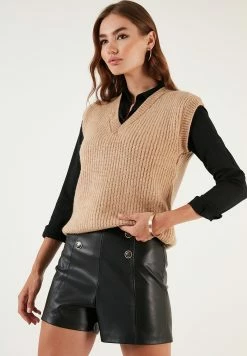 LELA Regular Fit - Trui - Camel -LELA Winkel dc6fba9b018146c5bf5d0746ffb258a4