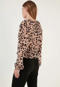 LELA Regular Fit - Blouse - Leopard -LELA Winkel dc8d584dd1304b26a07957733dc86d5f