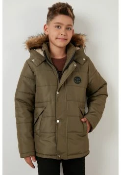 LELA Regular Fit - Winterjas - Dark Khaki -LELA Winkel de43725b5be045dcb2126e5ee453cc92