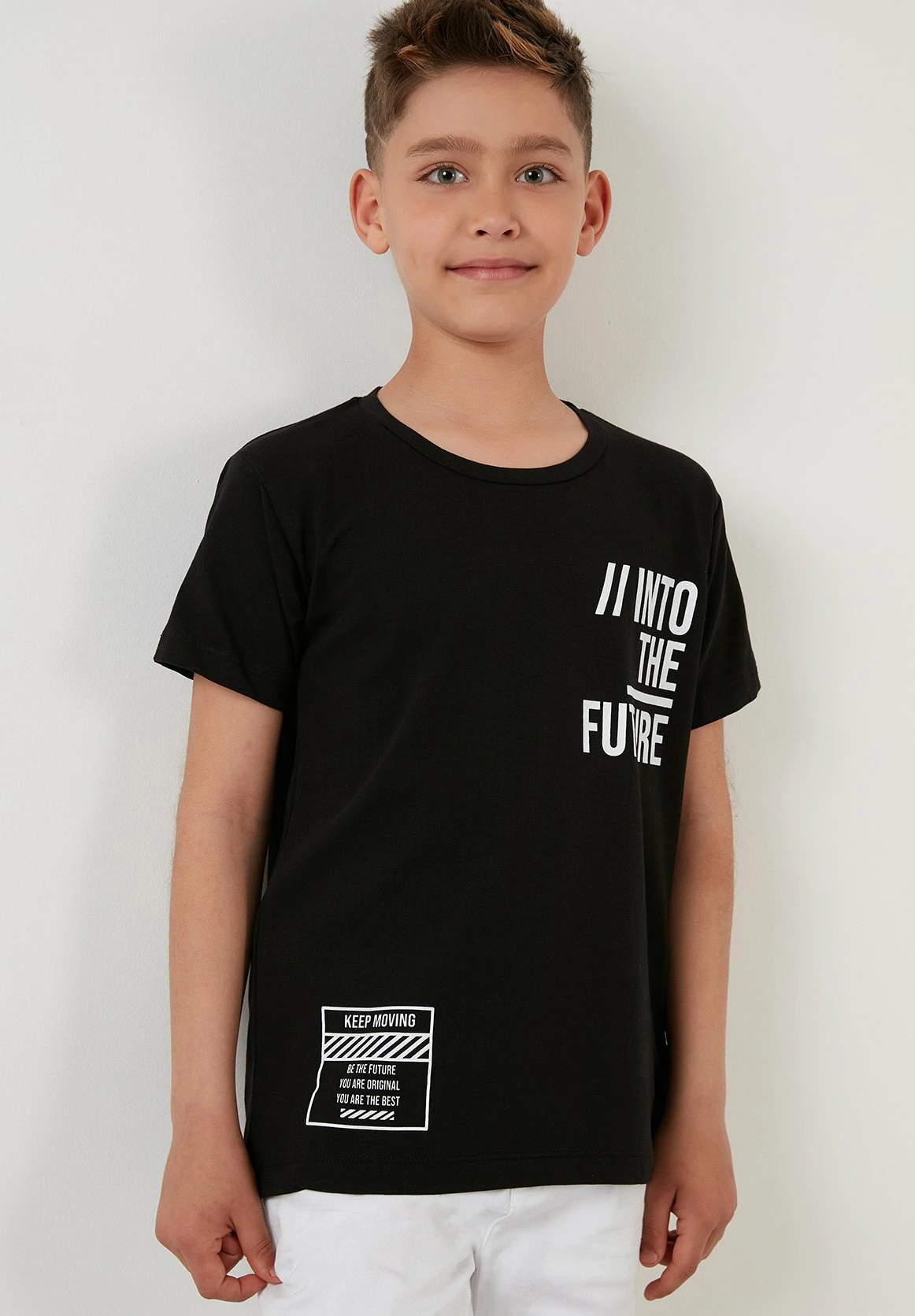 LELA Regular Fit - T-Shirt Print - Black 4 LELA Regular Fit - T-Shirt Print - Black - Afbeelding 2