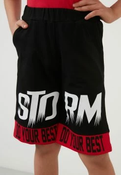 LELA Regular Fit T-Shirt And Shorts - Shorts - Red -LELA Winkel dfda6de5cd09434499137e88aa99358f