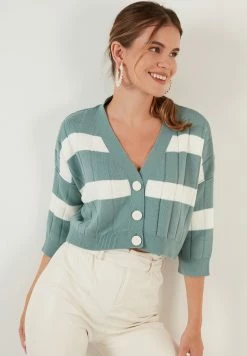 LELA Regular Fit - Vest - Light Green -LELA Winkel e05951fb1f2f41f9adc68ddb34f67ec4