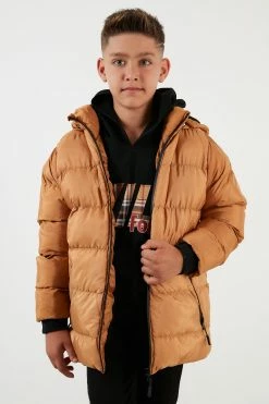 LELA Regular Fit - Winterjas - Mustard Color -LELA Winkel e07b44adce2c4cc2836cb573c96e1e31