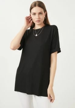LELA Slim Fit - Blouse - Black