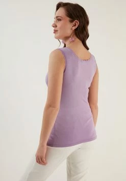 LELA Slim Fit - Top - Lilac 9 LELA Slim Fit - Top - Lilac -LELA Winkel e2c0d29933ad43b78173e55fa57532e5