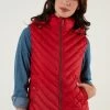 LELA Regular Fit - Bodywarmer - Red -LELA Winkel e34ba71f4ffc47ea8726566f7ef2789d