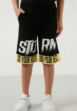 LELA Regular Fit T-Shirt And Shorts - Shorts - Black -LELA Winkel e4a43cc6f25f4f78a6b9392d1fb64039