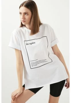 LELA Oversized - T-Shirt Print - White -LELA Winkel e5d37992931444f8a048deafe3be09b5