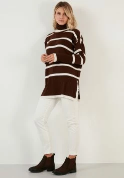 LELA Trui - Brown -LELA Winkel e5dd617c8a0342f8b6eada4f46ddfe06