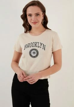 LELA T-Shirt Print - Stone 11 LELA T-Shirt Print - Stone -LELA Winkel e841ae27c4cb4ddc8b25bade175ffd74