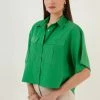 LELA Loose Fit - Overhemdblouse - Benetton Color -LELA Winkel e86c25847c2146f292fa091583271f51