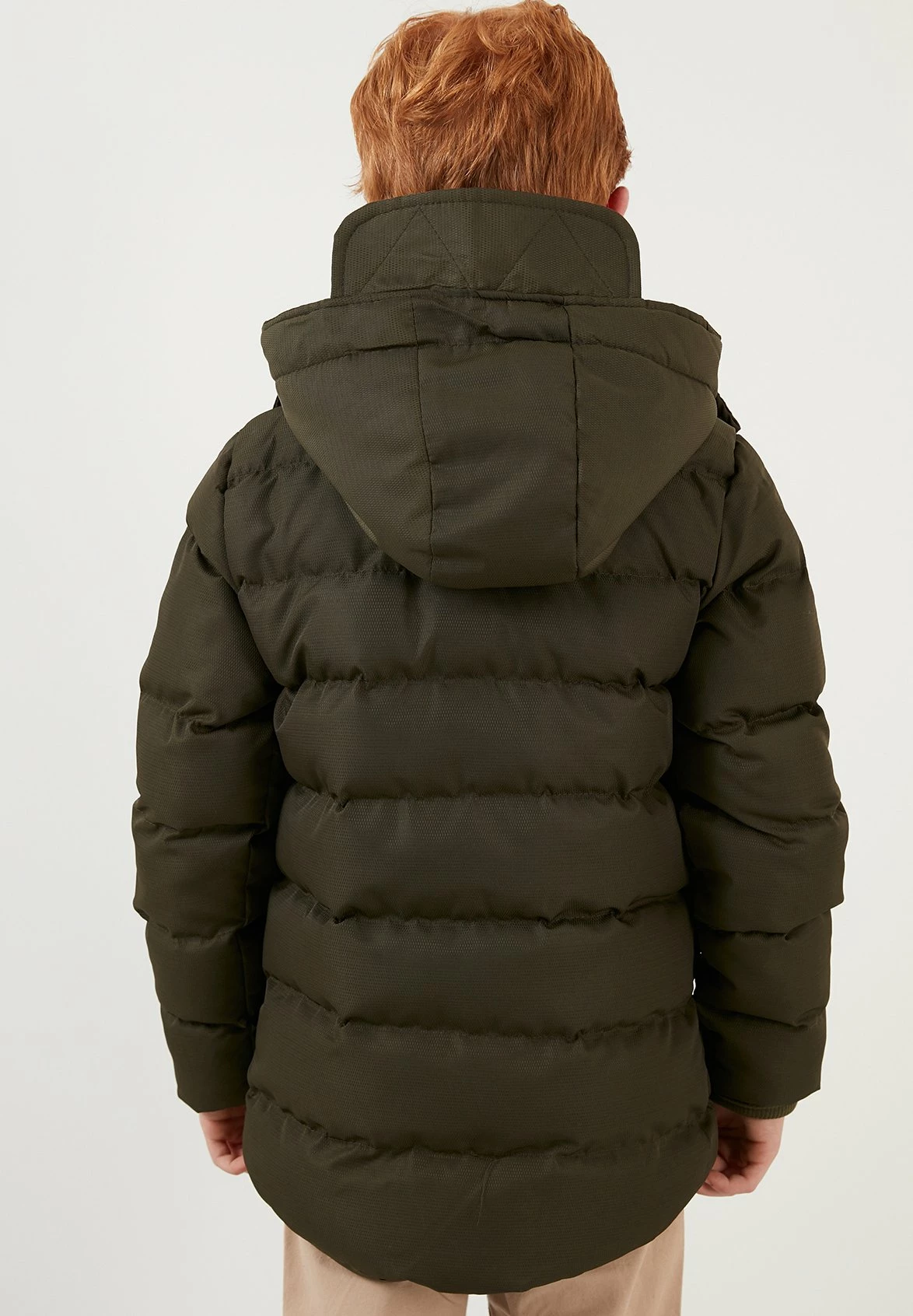 LELA Plush Hooded - Winterjas - Brown 4 LELA Plush Hooded - Winterjas - Brown - Afbeelding 2