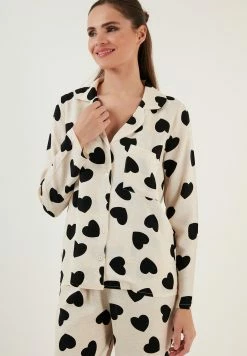 LELA Set - Pyjama - Beige -LELA Winkel eebf08a4d96d4c45b3f027190193ea1f