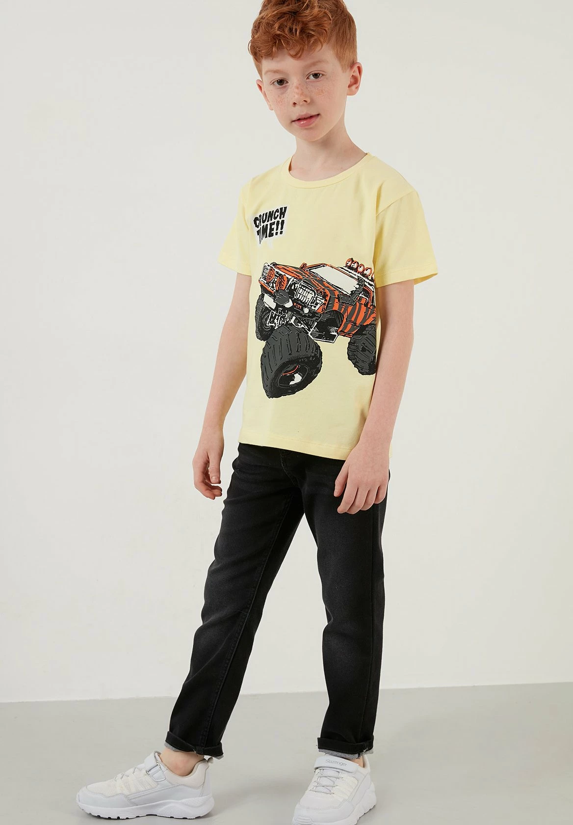 LELA Regular Fit - T-Shirt Print - Yellow 3 LELA Regular Fit - T-Shirt Print - Yellow