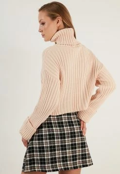 LELA Loose Fit - Trui - Beige -LELA Winkel f07082ee17a148b0afcd033c5b7ebd82