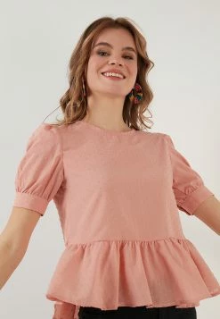 LELA Slim Fit - Blouse - Powder Pink 9 LELA Slim Fit - Blouse - Powder Pink -LELA Winkel f1154810fed743d0a1bb2a4bbb5f30c9