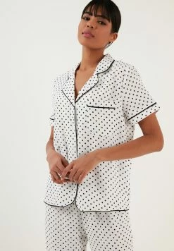 LELA Regular Fit Set - Pyjama - Ecru -LELA Winkel f1320c63da8b42b58d81ab07539d452c