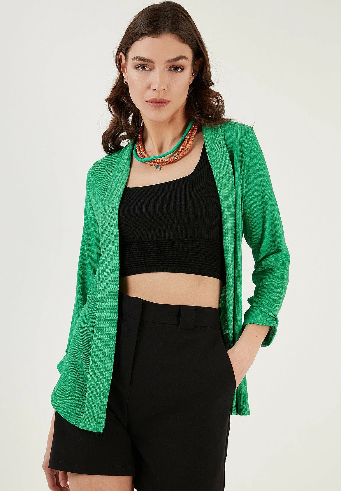 LELA Regular Fit - Vest - Benetton Color 5 LELA Regular Fit - Vest - Benetton Color - Afbeelding 3