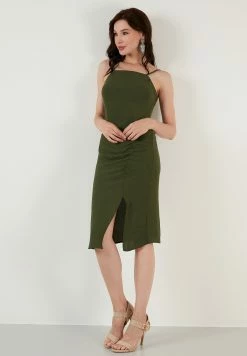 LELA Jurk - Light Khaki 12 LELA Jurk - Light Khaki -LELA Winkel f1bcce11ef6946fc8a970dad8e7b773b