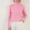 LELA Regular Fit - Trui - Pink