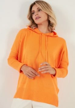 LELA Regular Fit - Hoodie - Orange -LELA Winkel f3ce8ecbf41e45d1a4a429947df5ca3f