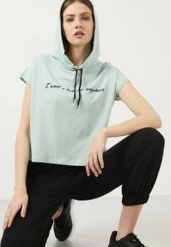 LELA Slim Fit - Hoodie - Mint -LELA Winkel f3e7252ae8924a1c9ae36968c2c7fe14