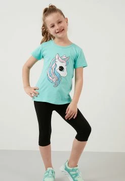 LELA Two Piece Set - Regular Fit - Legging - Mint, Black