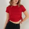 LELA Slim Fit - Blouse - Red