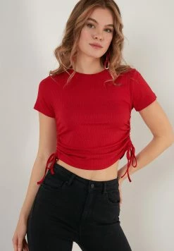 LELA Slim Fit - Blouse - Red
