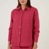 LELA Overhemdblouse - Fuchsia 2 LELA Overhemdblouse - Fuchsia -LELA Winkel f7668e67a7304b0ca1b024d3a34a419f