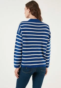 LELA Vest - Royal Blue/Cream 9 LELA Vest - Royal Blue/Cream -LELA Winkel f89c316d40c144a0a16f9a70d9ea1945