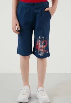 LELA Regular Fit Shorts And T-Shirt - Trainingspak - Red/Dark Blue -LELA Winkel f9c705e6d9364185970239be1219dc95