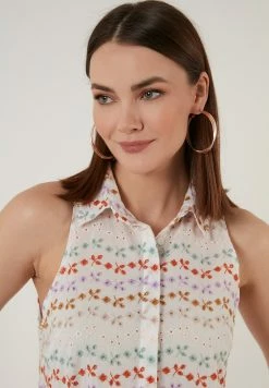 LELA Regular Fit - Overhemdblouse - White Lilac 12 LELA Regular Fit - Overhemdblouse - White Lilac -LELA Winkel f9dc884af8ac4119a66b2d81bdbca782