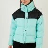LELA Regular Fit - Winterjas - Black/Mint -LELA Winkel fae089eea96941e994bfccceda045569