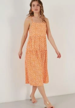 LELA Regular Fit - Jerseyjurk - Orange Color -LELA Winkel fb182c7196a848c3915d5b9548f894ef