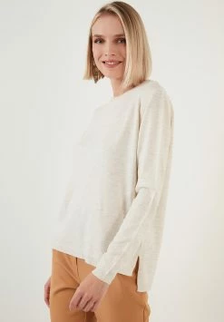 LELA Trui - Ecru -LELA Winkel fbe299962e8442ffa40def3c4a2935e5