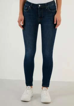 LELA Slim Fit - Jeans Skinny Fit - Dark Blue